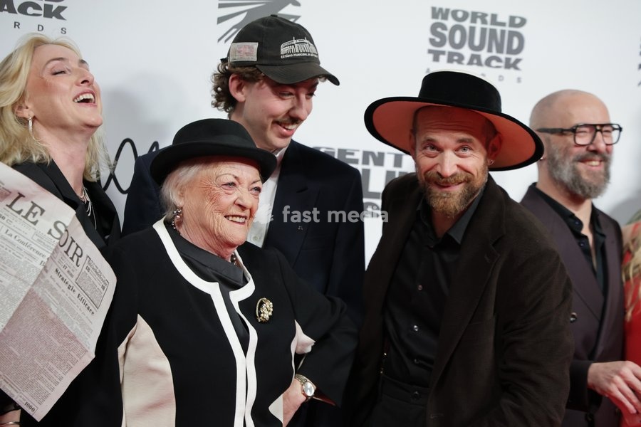 The cast pictured during the Gent International Film Festival on Saturday 17 October 2026. Tonight will feature a screening of 'Le Faux Soir,' the new film of Belgian director Roskam