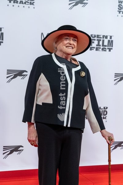 Actress Viviane De Muynck pictured during the Gent International Film Festival on Saturday 17 October 2026. Tonight will feature a screening of 'Le Faux Soir,' the new film of Belgian director Roskam