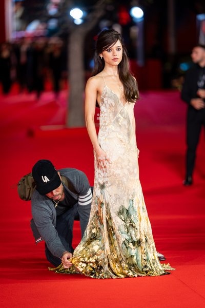 Jenna Ortega attends the “Klara and the Sun” red carpet during the 20th Rome Film Festival at Auditorium Parco Della Musica in Rome, Italy on 17 October 2026