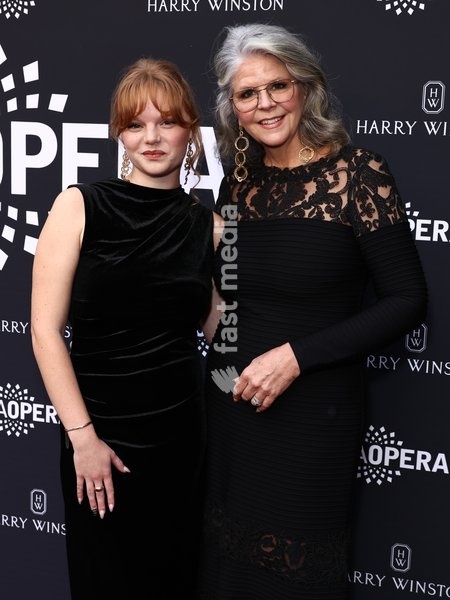 Sydney Brakeley and Susan Graham at the Los Angeles Opera Ball Opening Night Gala 2026 held at the Dorothy Chandler Pavilion at The Music Center on October 17, 2026 in Los Angeles, California, United States