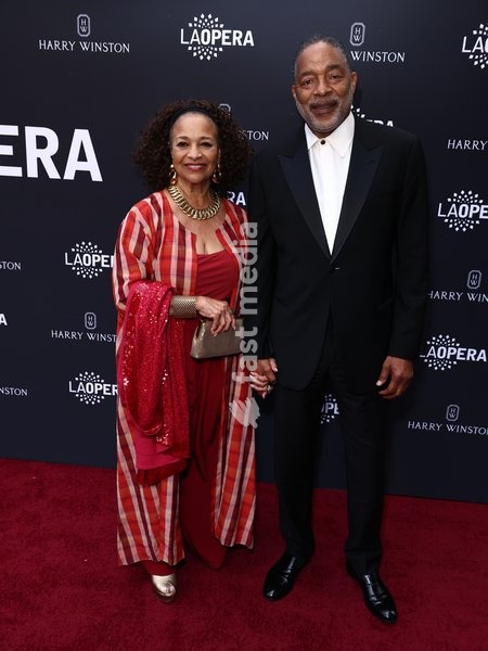 Debbie Allen and Norm Nixon at the Los Angeles Opera Ball Opening Night Gala 2026 held at the Dorothy Chandler Pavilion at The Music Center on October 17, 2026 in Los Angeles, California, United States