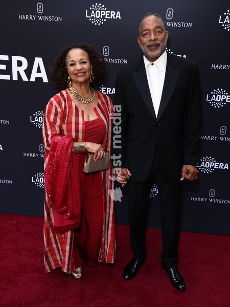 Debbie Allen and Norm Nixon at the Los Angeles Opera Ball Opening Night Gala 2026 held at the Dorothy Chandler Pavilion at The Music Center on October 17, 2026 in Los Angeles, California, United States