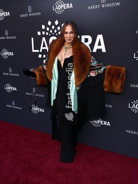 Jennifer Lopez at the Los Angeles Opera Ball Opening Night Gala 2026 held at the Dorothy Chandler Pavilion at The Music Center on October 17, 2026 in Los Angeles, California, United States