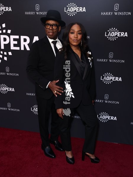 Courtney B. Vance and Angela Bassett at the Los Angeles Opera Ball Opening Night Gala 2026 held at the Dorothy Chandler Pavilion at The Music Center on October 17, 2026 in Los Angeles, California, United States