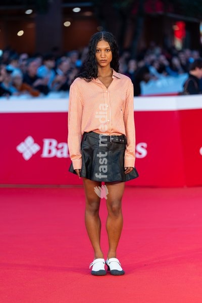 Laika Blanc-Francard attends the “Le Fantôme de l’Opéra” red carpet during the 20th Rome Film Festival at Auditorium Parco Della Musica in Rome, Italy on 17 October 2026