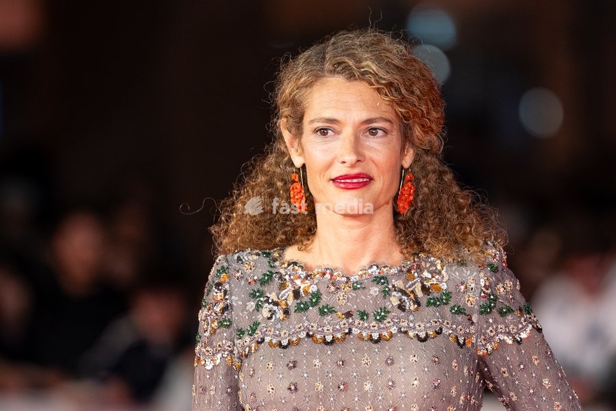 Ginevra Elkann attends the “Le Rose di Marrakech” red carpet during the 20th Rome Film Festival at Auditorium Parco Della Musica in Rome, Italy on 17 October 2026