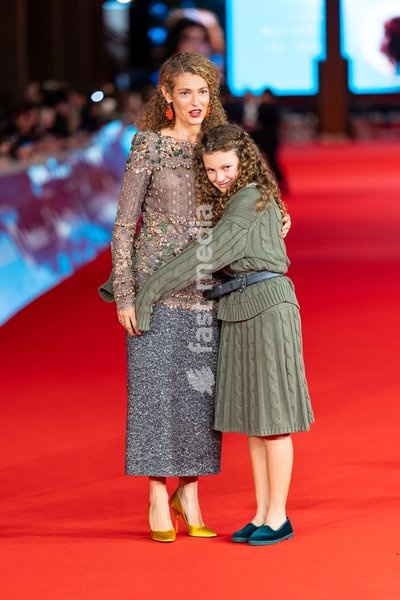 Ginevra Elkann and Marella Gaetani dell’Aquila d’Aragona attend the “Le Rose di Marrakech” red carpet during the 20th Rome Film Festival at Auditorium Parco Della Musica in Rome, Italy on 17 October 2026
