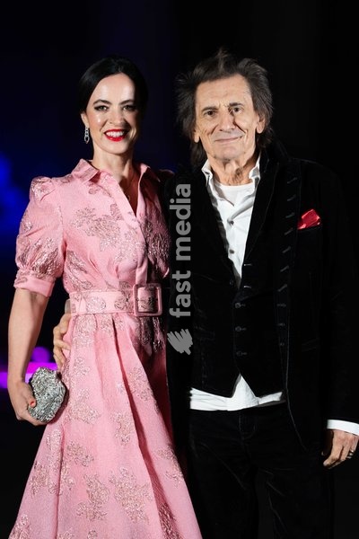 Sally Wood and Ronnie Wood attend The British Museum Ball 2026 on October 17, 2026 in London, England