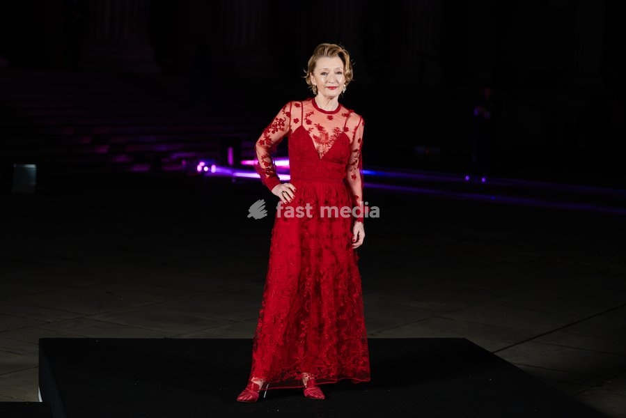 Lesley Manville attends The British Museum Ball 2026 on October 17, 2026 in London, England