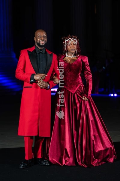 Wyclef Jean and Angelina Claudinette Jean attend The British Museum Ball 2026 on October 17, 2026 in London, England