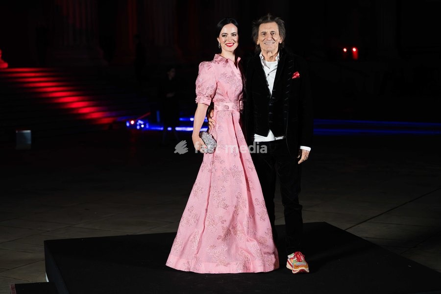 Sally Wood and Ronnie Wood attend The British Museum Ball 2026 on October 17, 2026 in London, England