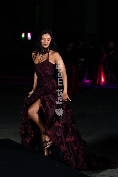 Maya Jama attends The British Museum Ball 2026 on October 17, 2026 in London, England