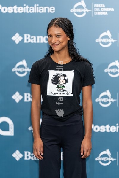 Laika Blanc-Francard attend the “Klara and the sun” photocall during the 21st Rome Film Festival at Auditorium Parco Della Musica in Rome, Italy on 17 October, 2026