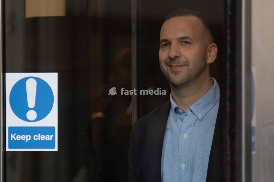 Zack Polanski - Green Party Leader departs BBC Broadcasting House, London, England, UK on Sunday 18 October, 2026 after being a guest on the 'Sunday with Laura Kuenssberg' Show