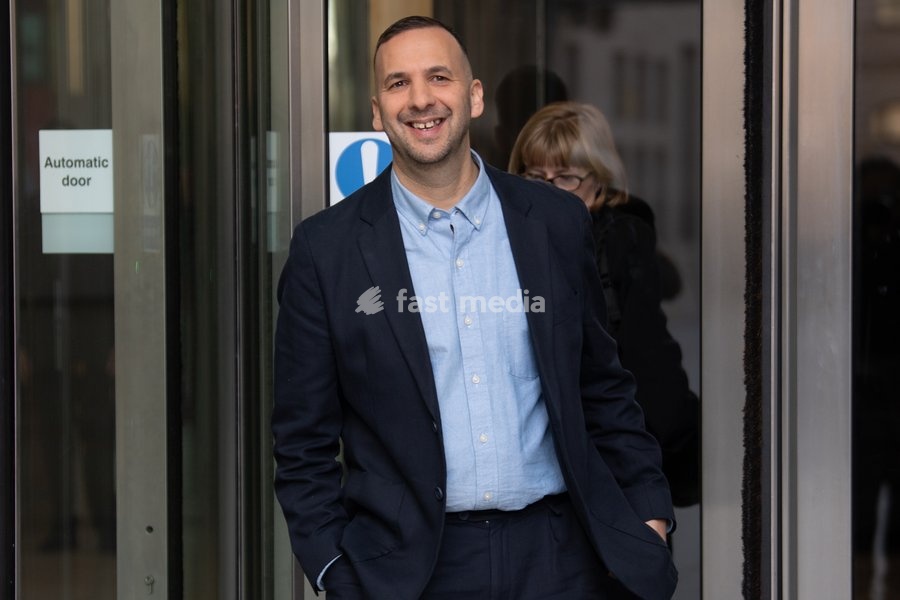 Zack Polanski - Green Party Leader departs BBC Broadcasting House, London, England, UK on Sunday 18 October, 2026 after being a guest on the 'Sunday with Laura Kuenssberg' Show