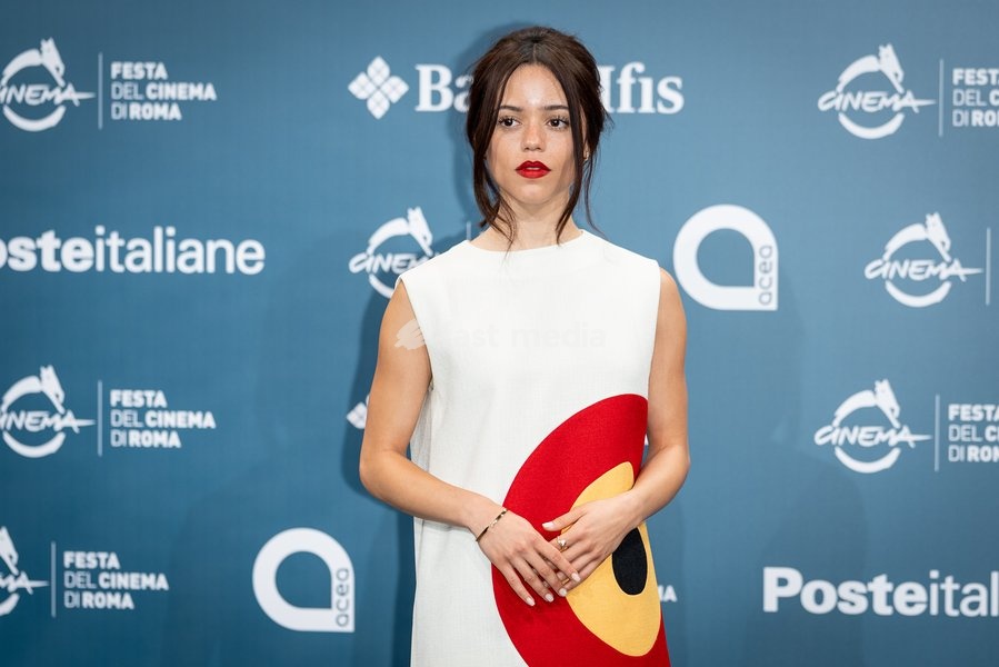 Jenna Ortega attends the “Klara and the sun” photocall during the 21st Rome Film Festival at Auditorium Parco Della Musica in Rome, Italy on 17 October, 2026