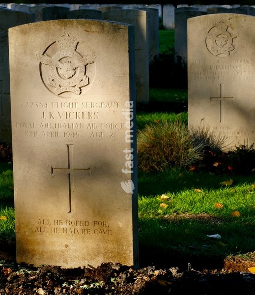 The War Graves in the autumn sunshine. Located just off North Hinksey Lane, Oxford (Botley) Cemetery is the largest of the 167 CWGC sites in Oxfordshire. The dedicated war graves plot sits at the far end of the main driveway behind the cemetery chapel. It contains 156 First World War burials (many…