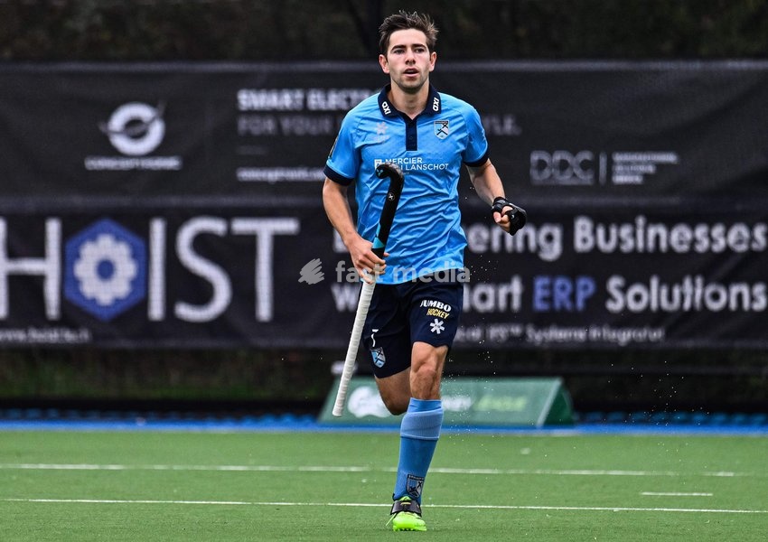 Braxgata's Thibeaut Stockbroekx pictured during a hockey game between Braxgata and Leopold, Sunday 18 October 2026 in Boom, on day 6 of the Belgian first division hockey championship