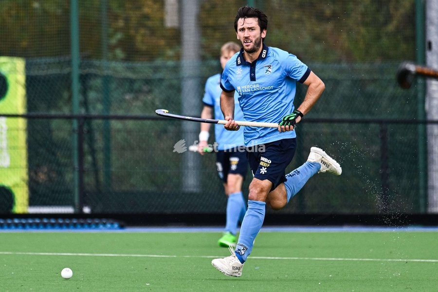 Braxgata's Arthur Van Doren pictured during a hockey game between Braxgata and Leopold, Sunday 18 October 2026 in Boom, on day 6 of the Belgian first division hockey championship