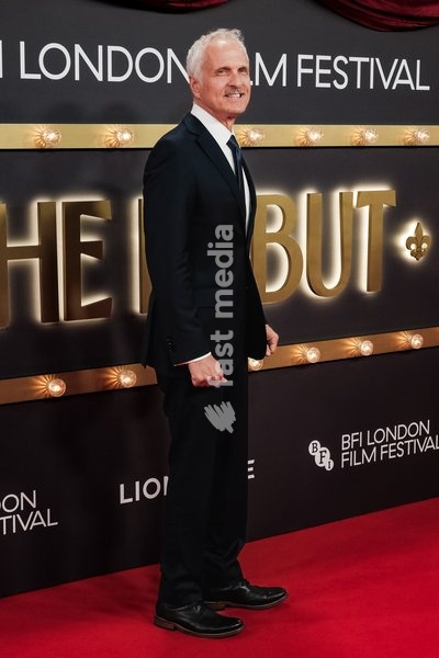 Patrick Fabian attends the red carpet for Closing Night Gala Of The Debut screening during the London Film Festival 2026 on Sunday 18 October 2026 at Royal Festival Hall, London