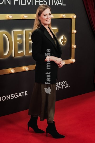 Marie-Claire Benson attends the red carpet for Closing Night Gala Of The Debut screening during the London Film Festival 2026 on Sunday 18 October 2026 at Royal Festival Hall, London