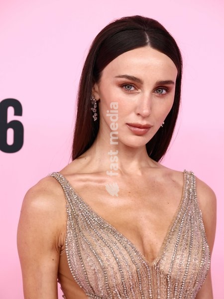 Mary Leest at Victoria's Secret Fashion Show 2026 Pink Carpet held at Sony Pictures Studios on October 18, 2026 in Culver City, Los Angeles, California, United States