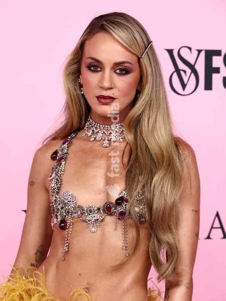 Christina Kirkman at Victoria's Secret Fashion Show 2026 Pink Carpet held at Sony Pictures Studios on October 18, 2026 in Culver City, Los Angeles, California, United States