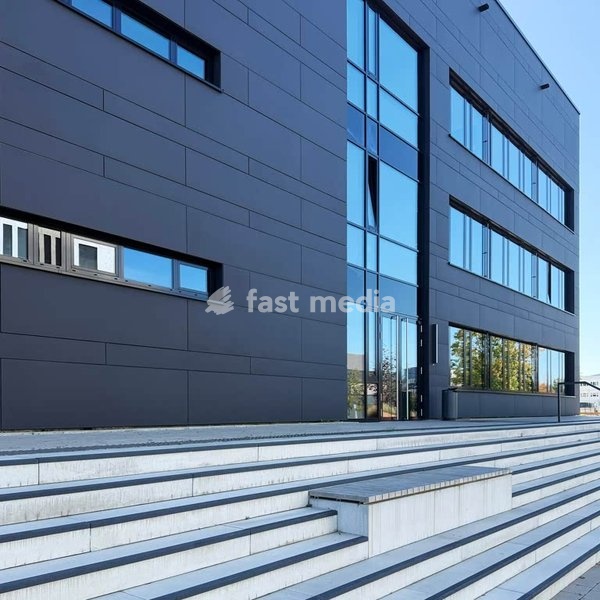 Lemgo, Innovation Campus Lemgo, Technology Centre for the Digital Economy and University. Here is the building of the Ostwestfalen University of Applied Sciences (TH OWL). Lemgo, 25 September 2026