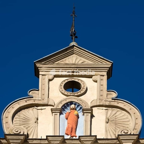 Hexenbuergermeisterhaus, ehemaliges Buergerhaus, Museum, Weserrenaissance, Detail, Lemgo, Ostwestfalen-Lippe, Nordrhein-Westfalen, Deutschland, Europa