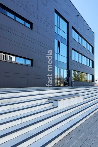Lemgo, Innovation Campus Lemgo, Technology Centre for the Digital Economy and University. Here is the building of the Ostwestfalen University of Applied Sciences (TH OWL). Lemgo, 25 September 2026
