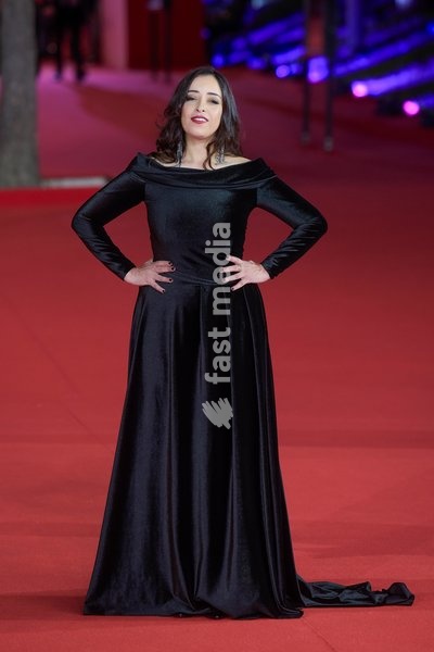 Italy, Rome, October 17, 2026 - 21st Rome Film Festival. Red carpet of the movie 'Le rose di Marrakech' Pictured: Nisrin Erradi