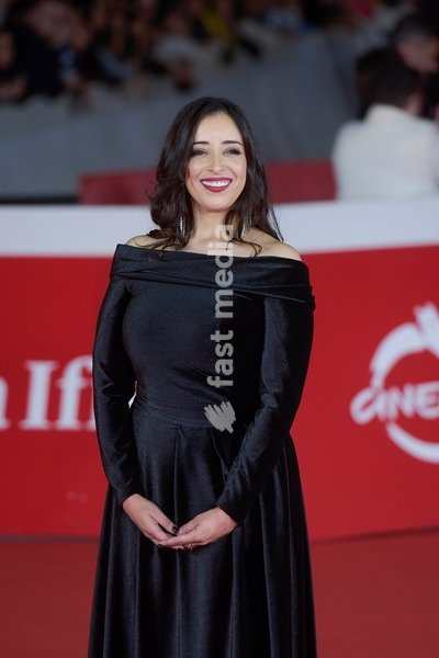 Italy, Rome, October 17, 2026 - 21st Rome Film Festival. Red carpet of the movie 'Le rose di Marrakech' Pictured: Nisrin Erradi