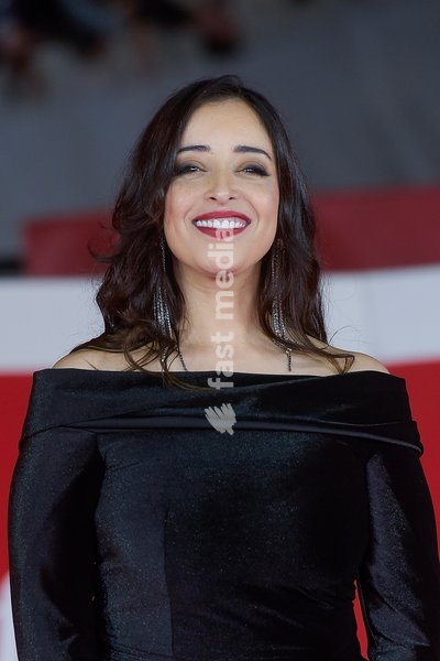 Italy, Rome, October 17, 2026 - 21st Rome Film Festival. Red carpet of the movie 'Le rose di Marrakech' Pictured: Nisrin Erradi