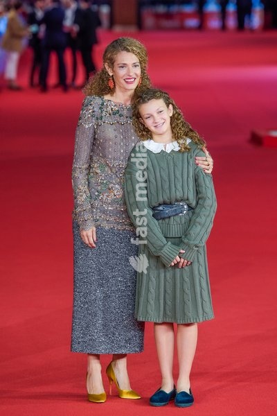 Italy, Rome, October 17, 2026 - 21st Rome Film Festival. Red carpet of the movie 'Le rose di Marrakech' Pictured: director Ginevra Elkann and daughter Marella Gaetani dell'Aquila d'Aragona