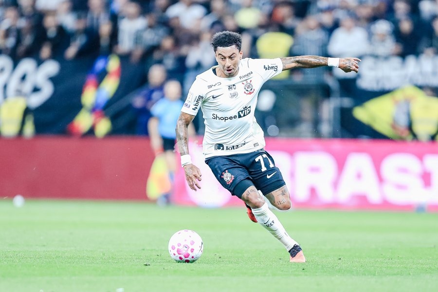 SÃO PAULO (SP), BRAZIL – OCTOBER 19: Corinthians player Lingard during a match between Corinthians and Vitória as part of the 2026 Brazilian Championship, at the Neo Química Arena stadium in São Paulo (SP), Brazil, this Monday, October 19, 2026