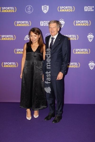 Thierry Boutsen and guests attend Sportel Awards Ceremony on October 19, 2026 in Monte-Carlo, Monaco