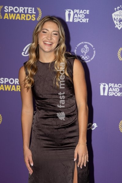Capucine Delannoy attends Sportel Awards Ceremony on October 19, 2026 in Monte-Carlo, Monaco