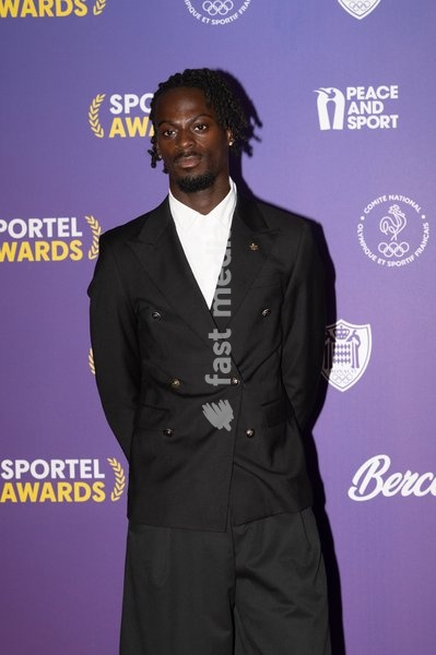Ryan Zeze attends Sportel Awards Ceremony on October 19, 2026 in Monte-Carlo, Monaco