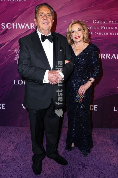 MANHATTAN, NEW YORK CITY, NEW YORK, USA - OCTOBER 19: Frank Rella and Michele Rella arrive at the 28th Annual Angel Ball Benefiting Gabrielle's Angel Foundation For Cancer Research held at Cipriani Wall Street on October 19, 2026 in Manhattan, New York City, New York, United States