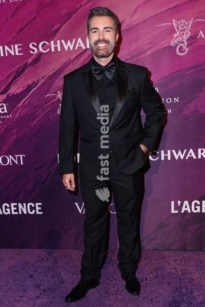 MANHATTAN, NEW YORK CITY, NEW YORK, USA - OCTOBER 19: Danny Fontana arrives at the 28th Annual Angel Ball Benefiting Gabrielle's Angel Foundation For Cancer Research held at Cipriani Wall Street on October 19, 2026 in Manhattan, New York City, New York, United States