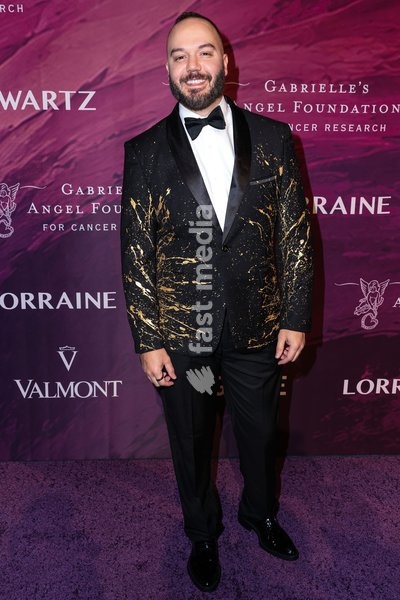MANHATTAN, NEW YORK CITY, NEW YORK, USA - OCTOBER 19: Fer DaSilva arrives at the 28th Annual Angel Ball Benefiting Gabrielle's Angel Foundation For Cancer Research held at Cipriani Wall Street on October 19, 2026 in Manhattan, New York City, New York, United States