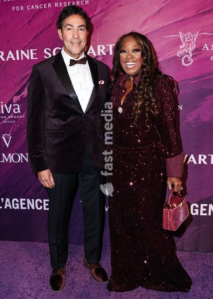 MANHATTAN, NEW YORK CITY, NEW YORK, USA - OCTOBER 19: Ricardo Lugo and Star Jones arrive at the 28th Annual Angel Ball Benefiting Gabrielle's Angel Foundation For Cancer Research held at Cipriani Wall Street on October 19, 2026 in Manhattan, New York City, New York, United States