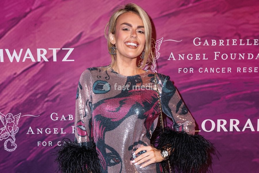 MANHATTAN, NEW YORK CITY, NEW YORK, USA - OCTOBER 19: Tallia Storm arrives at the 28th Annual Angel Ball Benefiting Gabrielle's Angel Foundation For Cancer Research held at Cipriani Wall Street on October 19, 2026 in Manhattan, New York City, New York, United States