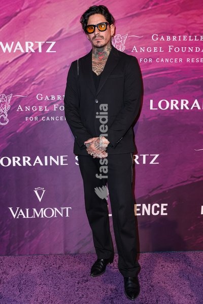 MANHATTAN, NEW YORK CITY, NEW YORK, USA - OCTOBER 19: Ross Pino arrives at the 28th Annual Angel Ball Benefiting Gabrielle's Angel Foundation For Cancer Research held at Cipriani Wall Street on October 19, 2026 in Manhattan, New York City, New York, United States
