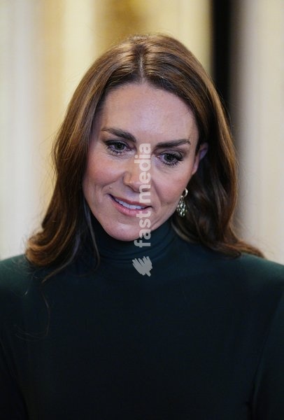 The Princess of Wales during a viewing of items from the Royal Collection in the Green Drawing Room at Windsor Castle, Berkshire, during the Sultan of Oman, Sultan Haitham bin Tarik al Said's state visit to the UK. Picture date: Tuesday October 20, 2026. PA Photo