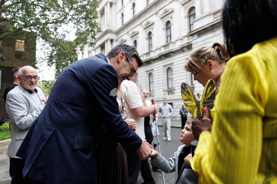 20/10/2026. London, United Kingdom. Prime Minister Andy Burnham hosts Pride of Britain reception in 10 Downing Street