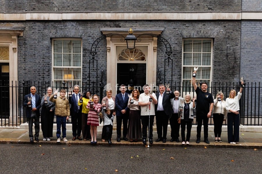 20/10/2026. London, United Kingdom. Prime Minister Andy Burnham hosts Pride of Britain reception in 10 Downing Street