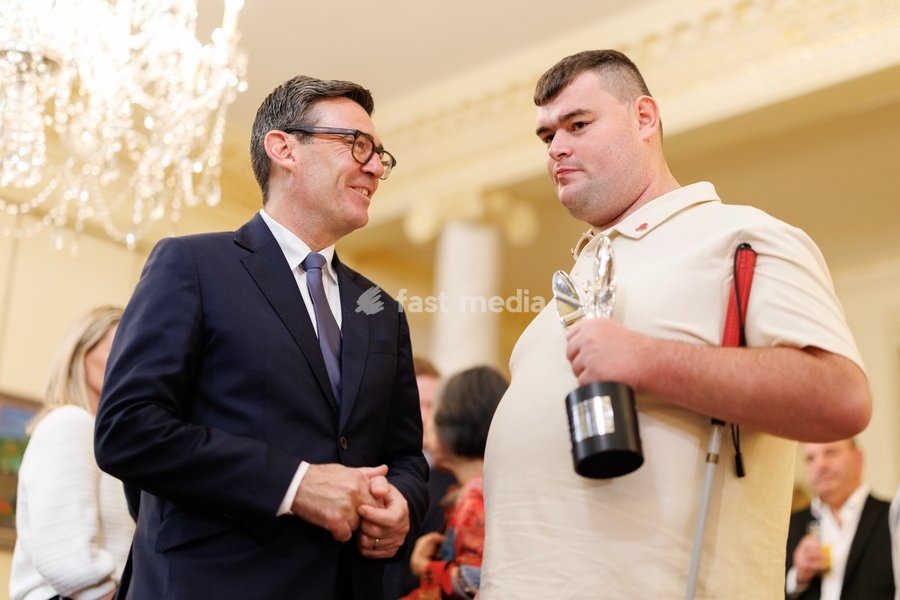 20/10/2026. London, United Kingdom. Prime Minister Andy Burnham hosts Pride of Britain reception in 10 Downing Street