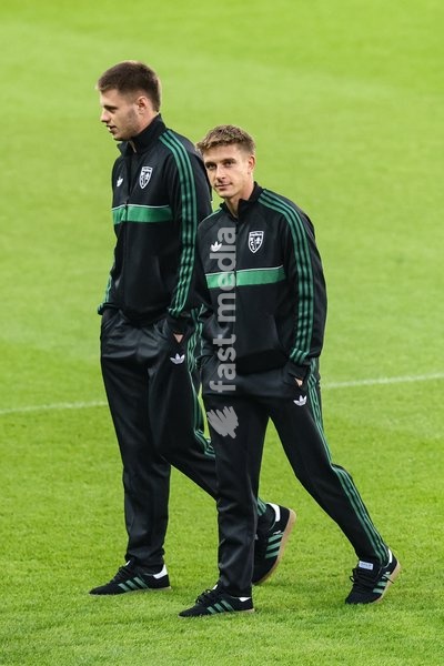 Lens' Michał Skoras pictured ahead of a press conference of French soccer team Racing Club de Lens, Tuesday 20 October 2026 in Brugge. The team is preparing for the third game in the UEFA Champions League league phase against Club Brugge tomorrow