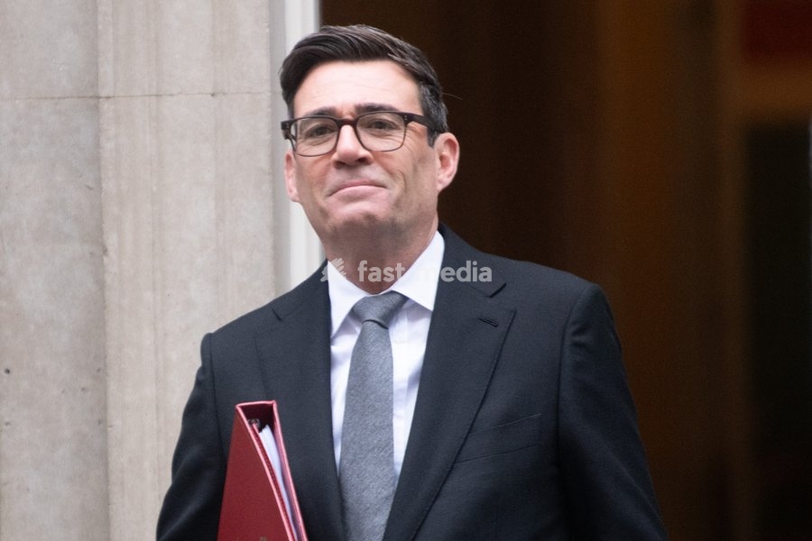 British Prime Minister Andy Burnham departs for PMQs at Downing Street in London, England, UK on Wednesday 21 October, 2026